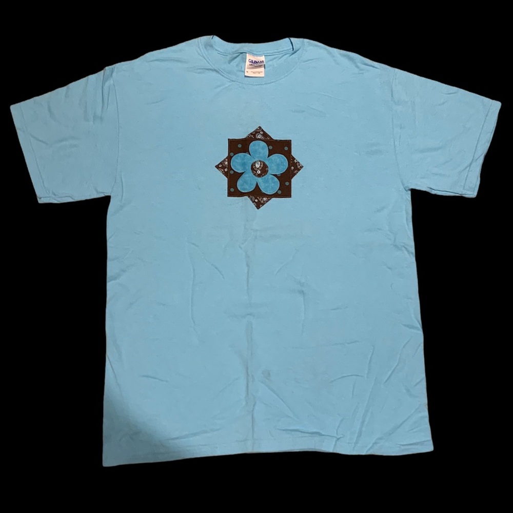 HAND SEWN Floral Tee
